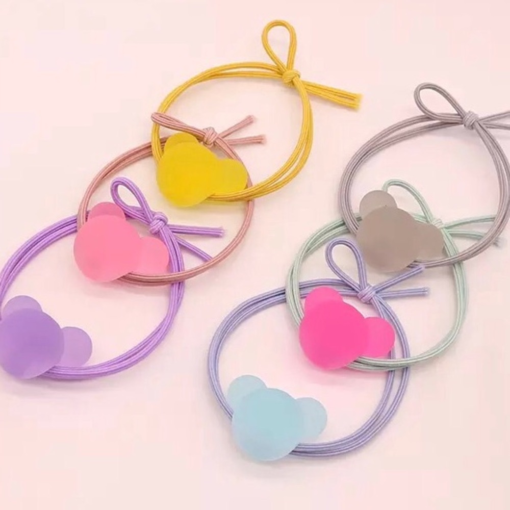 MIckey Mouse Elastic Hair Band!-  Frosted Gray